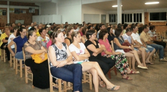 Pais prestigiam palestra em Ipiranga do Sul