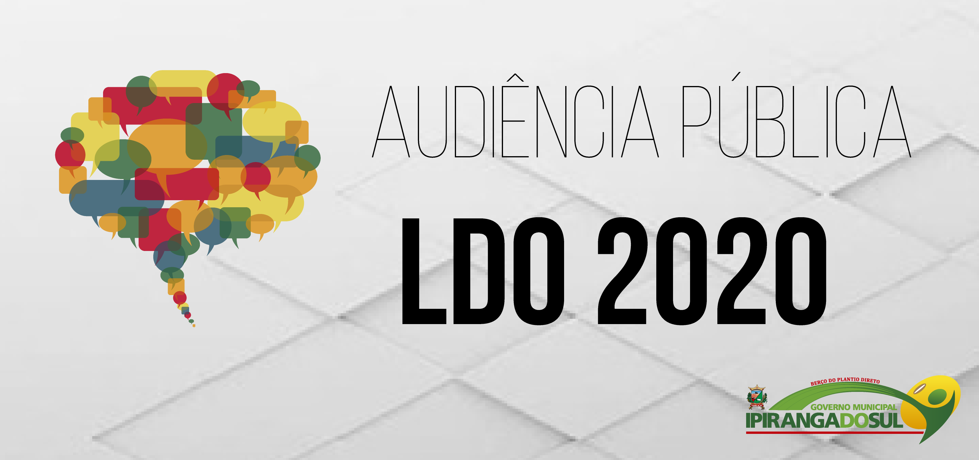 LDO 2020 vai ser apresentada nesta terça-feira
