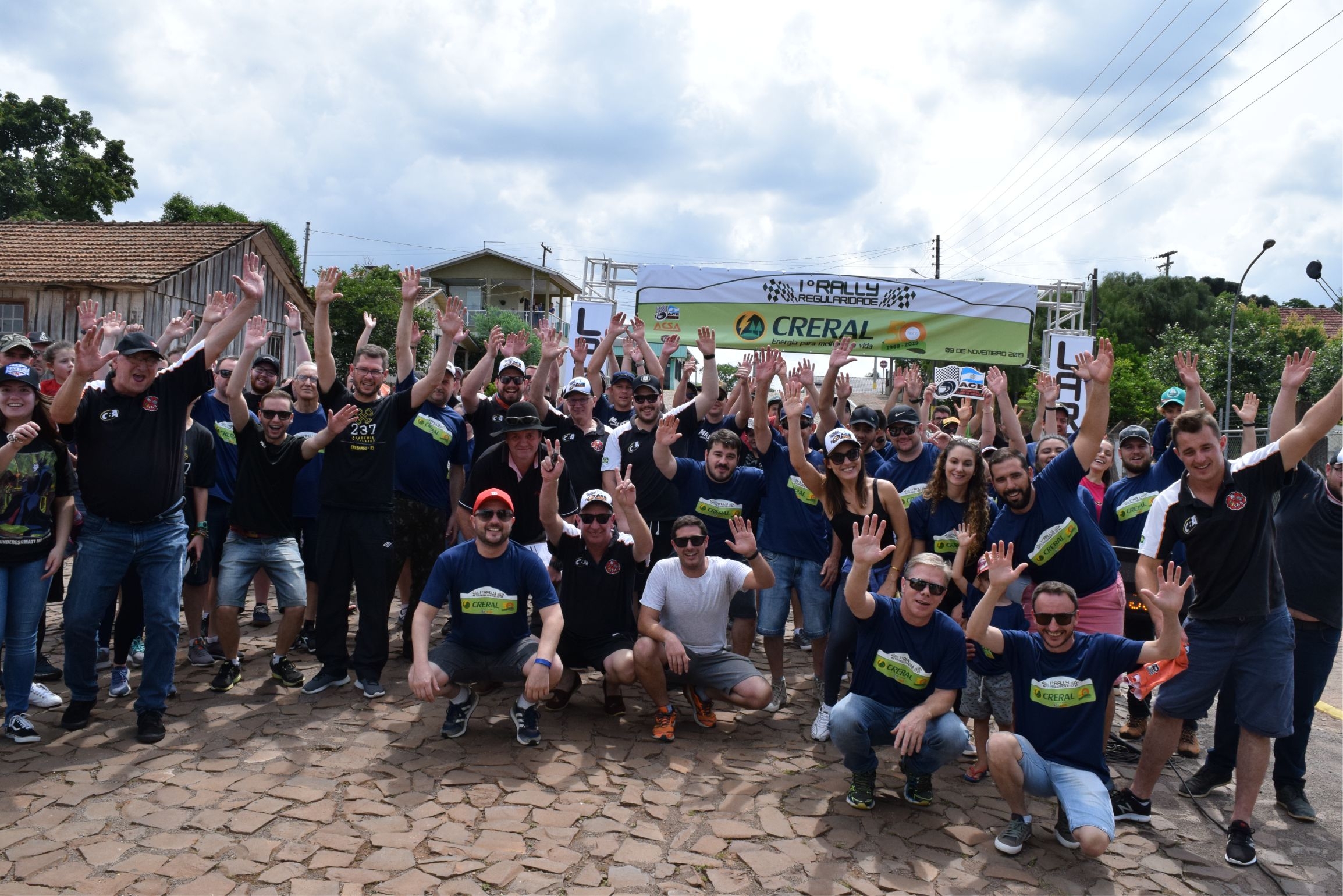 1º Rally Regularidade-Creral 50 anos conquista comunidade ipiranguense