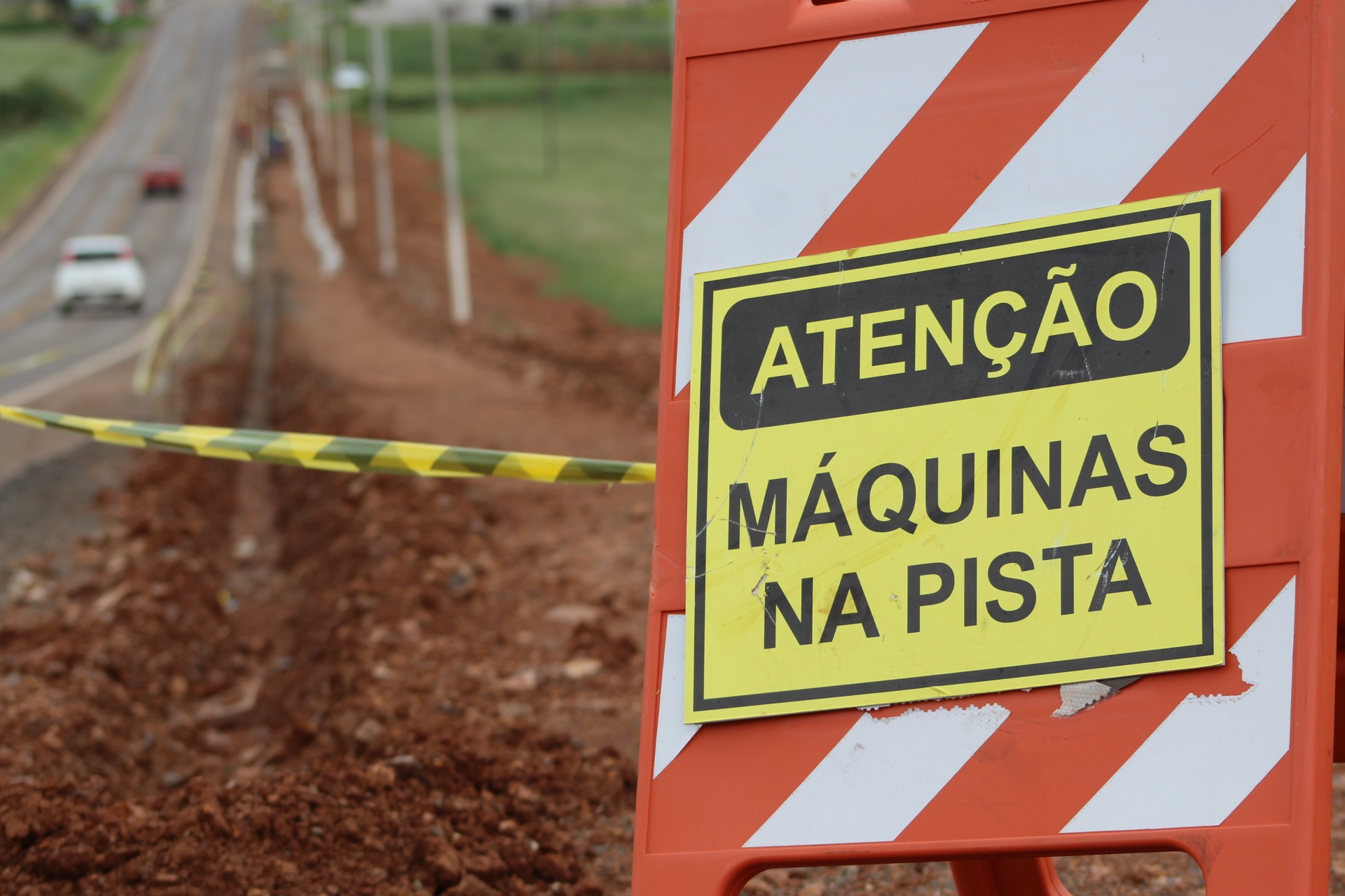 Iniciada a construção do caminhódromo em Ipiranga do Sul